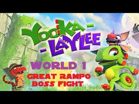 Yooka Laylee Pagie Guide - Tribalstack Tropics Boss (Pagie 11)