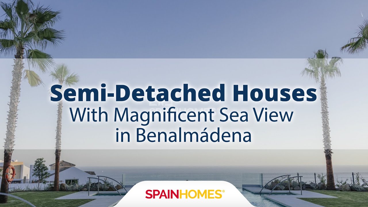 Benalmádena'da Muhteşem Deniz Manzaralı İkiz Villalar