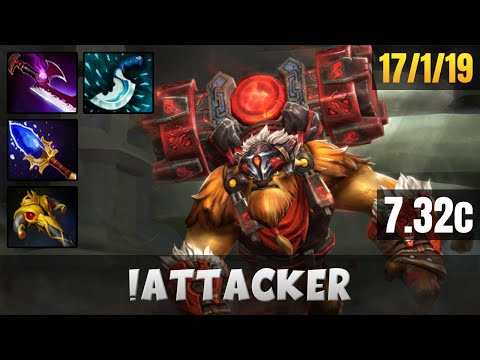 ATTACKER Earthshaker MID LANE Gameplay WITH 17 KILLS | Dota 2 Full Game