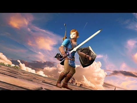 SSBU Results Screen: Accurate BotW Link Pose