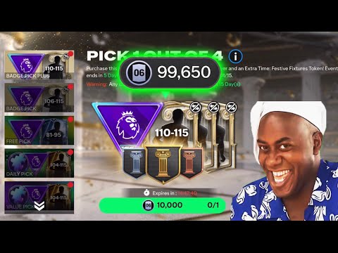 OMG! New Badge Pick Plus Gave Me The GOAT + Opening All Extra Time Picks #fcmobile