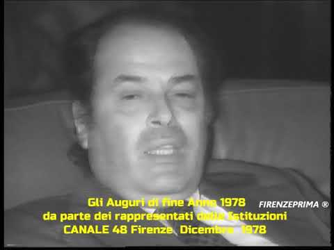 Auguri di fine anno dei rappresentanti istituzioni - Canale 48 - 1978