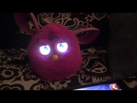 Very creepy furby connect glitch