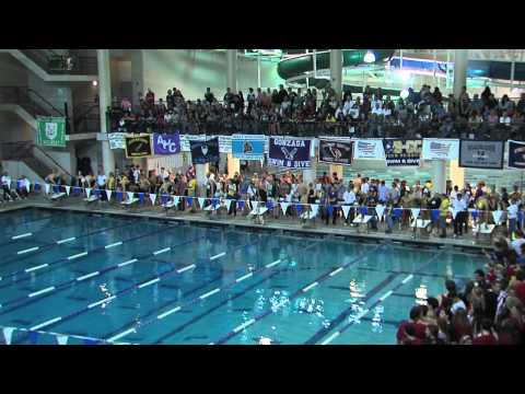 Georgetown Prep's Carsten Vissering Sets Record at Metros for 100 Yard Breaststroke Event