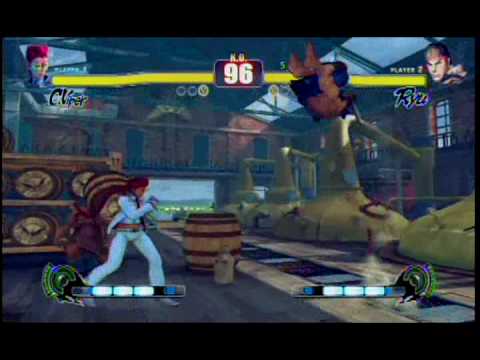SF4 Dark Hokage (Viper) vs KC Masterpiece (Ryu)