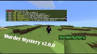 Murder Mystery Plugin for your server