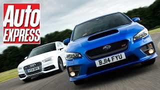 Subaru WRX STi vs Audi S3 Saloon