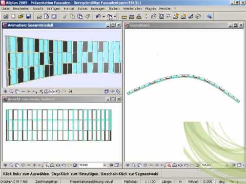 ALLPLAN.TV - CAD DESIGN - Allplan Fassade Lektion Basic Wand Form Änderung