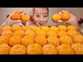 ASMR Mandarin Orange Mukbang Eating Sounds English Subtitles