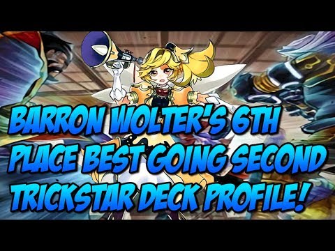 BARRON WOLTER'S 6TH PLACE BEST GOING SECOND TRICKSTAR DECK PROFILE!