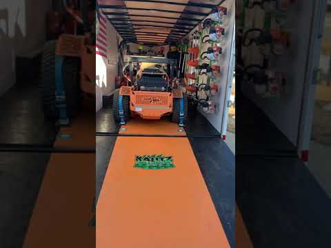 2021 Lawn Care Enclosed Trailer setup