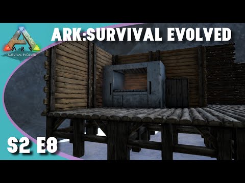 Ark: Survival Evolved :: S2 E8 on Ironmine :: A Bit of Base Building!