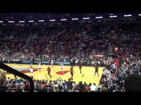 Portland Trailblazers: Rare Luke Babbitt Dunk
