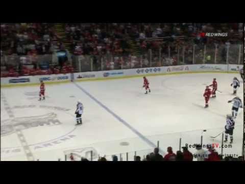 Justin Abdelkader Vs Ryan Wilson 02/25/12