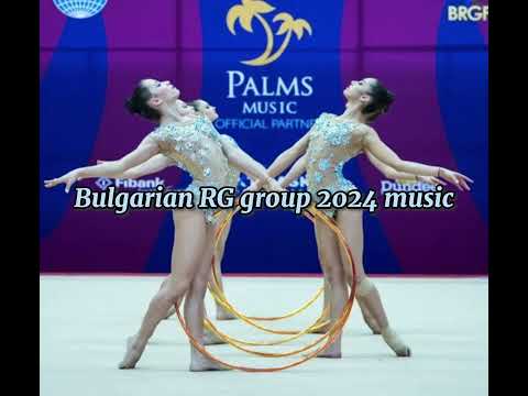 Bulgarian group rhythmic gymnastics 2024 (5 hoops music) 🎶