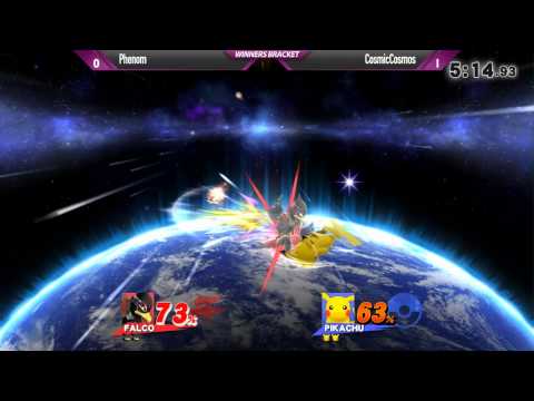 SW12 Smash Wii U - Phenom (Fox, Falco) vs CosmicCosmos (Pickachu) - Winners Bracket