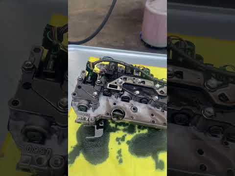 2016 Lexus ES350 in for transmission solenoid replacement.