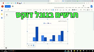 תרשים בגוגל דוקס (גוגל דרייב)