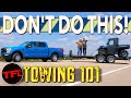 Here's The Right (And WRONG) Way To Set Up Your Trailer When Towing!