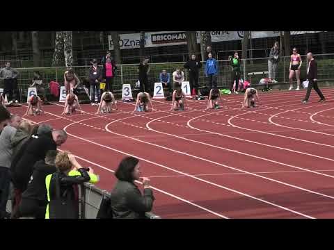 100m kobiet bieg 2 - Poznań 20220430