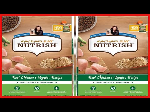 Rachael Ray Nutrish Premium Natural Dry Dog Food, Real Chicken & Veggies Recipe, 40 Pounds