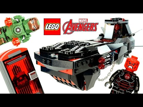 Vidéo LEGO Marvel 76048 : L'attaque en sous-marin d'Iron Skull