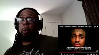 Quavo -  Over Hs & Bs (Chris Brown Diss) REACTION