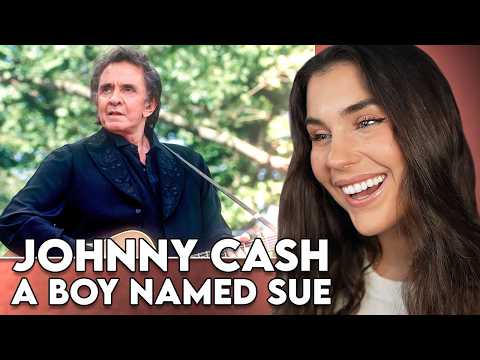 HYSTERICAL!! First Time Reaction to Johnny Cash - "A Boy Named Sue"