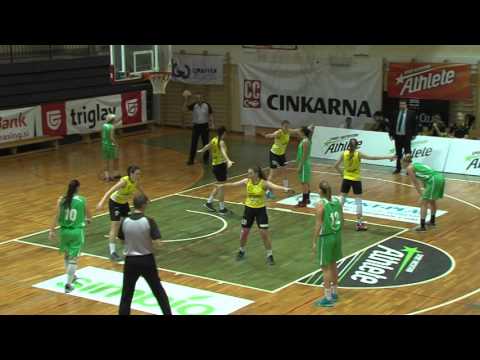 MŽRKL 2015/16, 5. kolo: Athlete Celje - Trešnjevka 2009, 3/4 (05.11.2015)