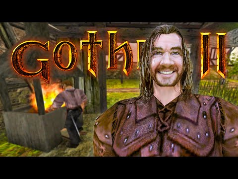 Part 34: DER SÖLDNERSCHMIED BENNET • Let's Play Gothic 2 [Nintendo Switch]