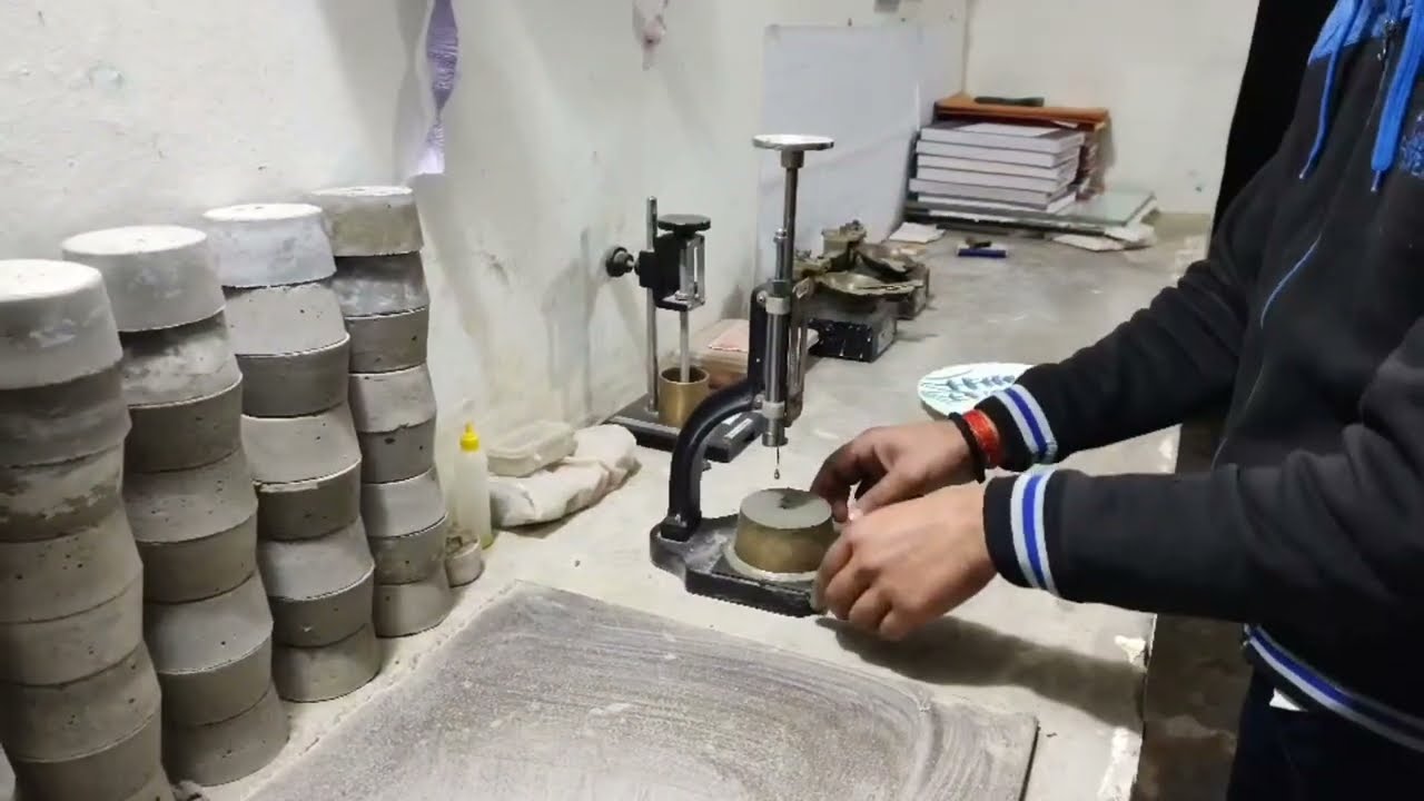 How to Check Initial setting time & Final setting time of Cement | Civil Is Easy in Hindi |
