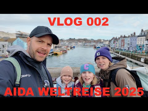 Aida World Cruise 2025 - VLOG 002 - The first port is England