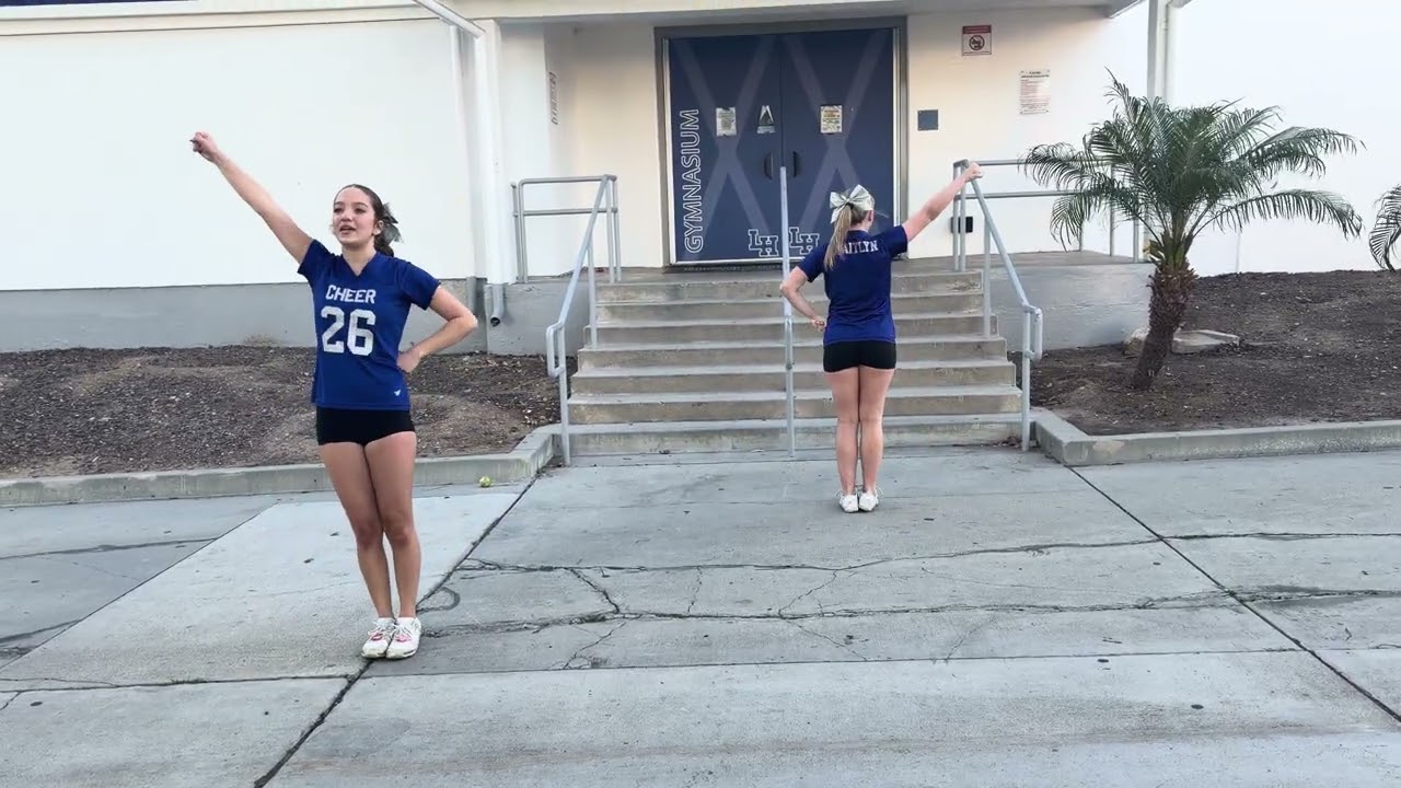 LHHS Cheer 26-27 Tryout Cheer Front/Back