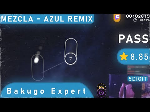 [🔴LIVEPLAY] 5 DIGIT PASSED mezClA - Azul Remix | 8.85⭐