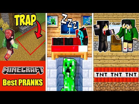 TankDemic - Minecraft - 20 Ways to PRANK your Friends in Minecraft! 😂 | TankDemic | OMOCITY ( Tagalog )