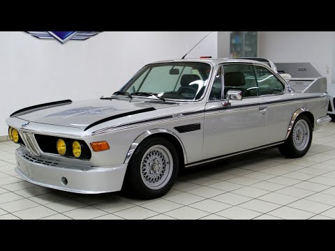 E9 BMW 3.0 CSL Batmobile with M88 engine from BMW M18 285 Hp only 63000 km mileage