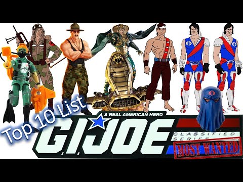 Top 10 Most Wanted G.I. Joe Classified Series Action Figures 6” Hasbro 2022 before Fan First Friday