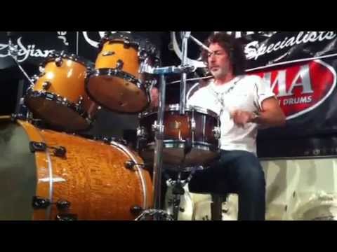 Simon Phillips drumming clinic Sydney Australia June 4 2012