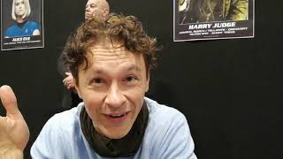 Harry Judge at Destination Star Trek 2019 video