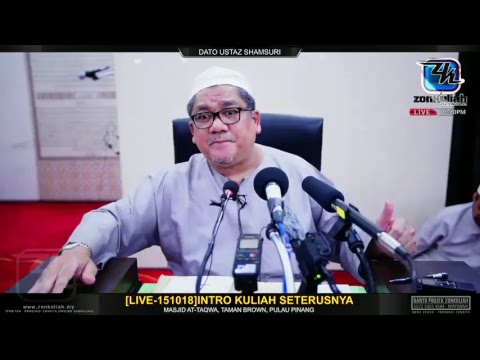 [LIVE-151018]TNI1 | Kiamat Yang Penuh Kejutan | Ustaz Shamsuri Hj Ahmad