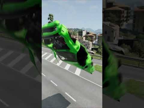 BeamNG Drive Crashes #1556 😱😱😐 #shorts #beamng #short #pc