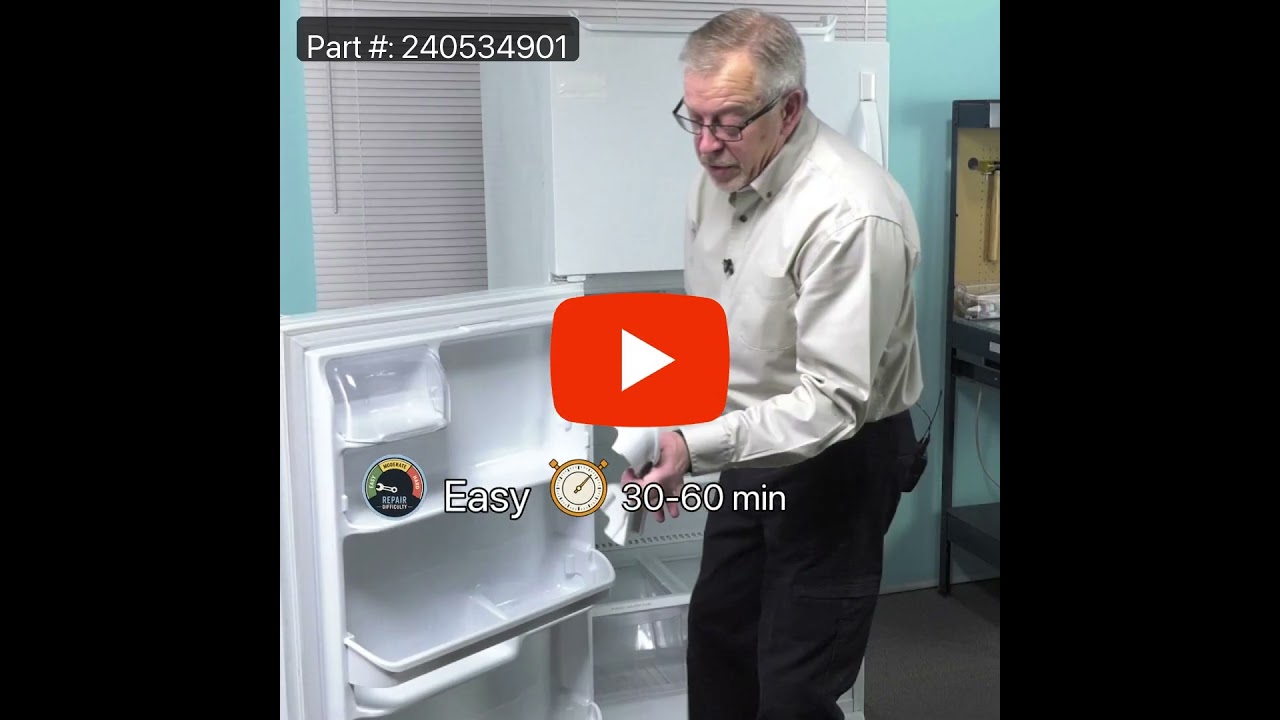 Replacing the Door Shelf Retainer Bar