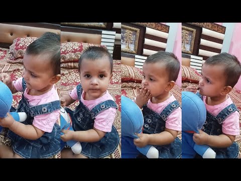 cute girl eating chocolate /vedio 151