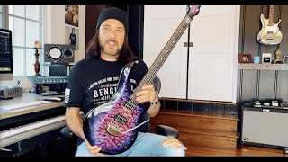 Video thumbnail for 2020 Ernie Ball Music Man Majesty BFR Purple Nebula Review by MARKO by THE VATICANTS