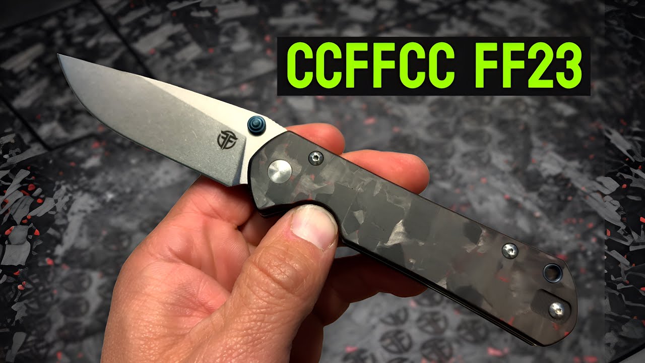 New CCFFCC FF23 AUS-10 Steel / Carbon Fiber 