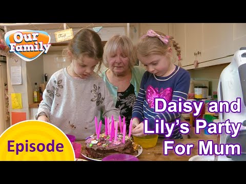 Daisy and Lily’s Party For Mum | Our Family FULL EPISODES | CBEEBIES