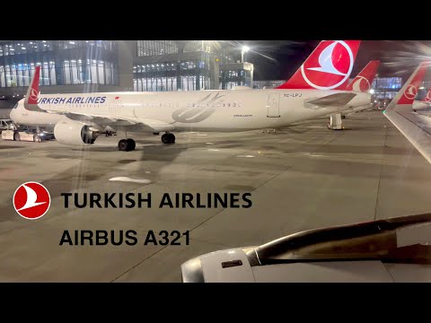 TURKISH AIRLINES A321 | NIGHT FLIGHT & TRIP REPORT | IST - BER