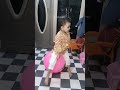 Haniya Enjoying Jumping Ball Hopper Ball Exercise