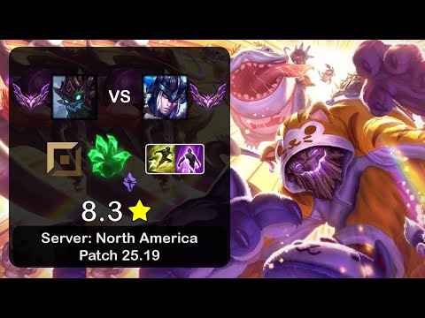 Maokai Top vs Sejuani - NA Master - Patch 25.19