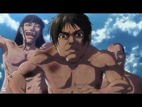 Shingeki no Kyojin Season 3 Part 2 Ep 5「AMV」Levi vs Beast Titan Zeke & Armin death